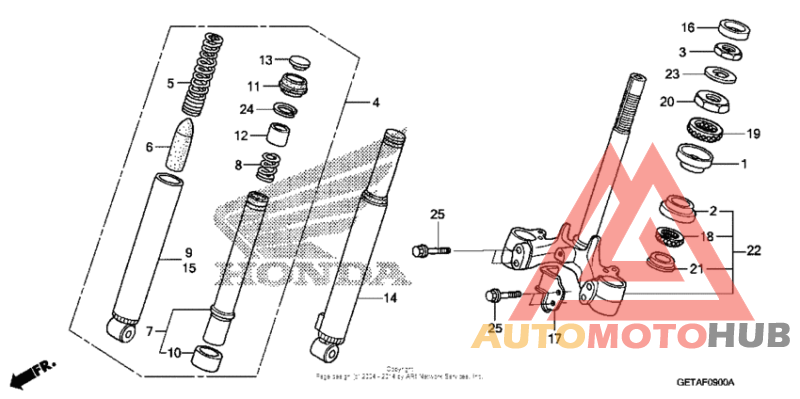 Передняя вилка