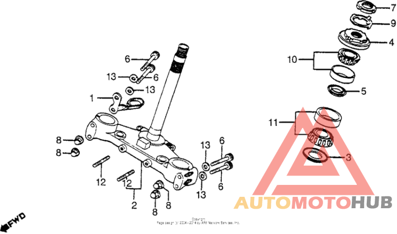 Траверса нижняя