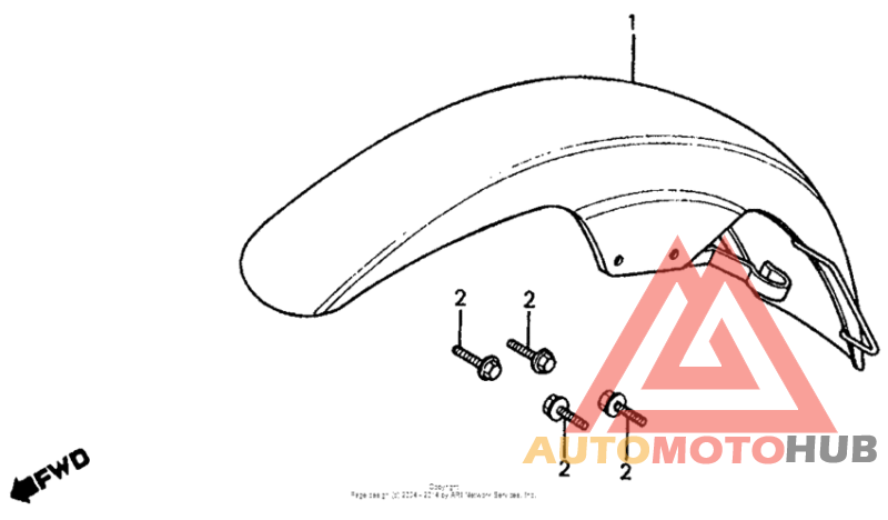 Переднее крыло