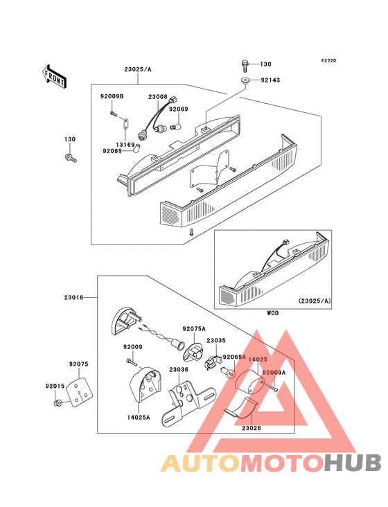 Taillight unit ass`y