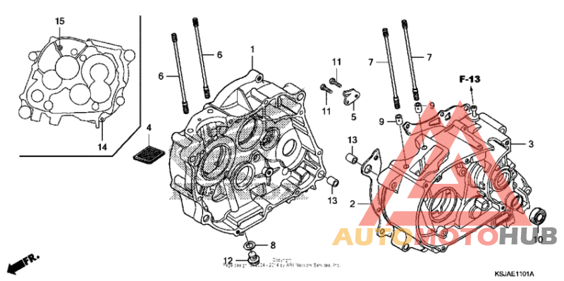 Картер двигателя