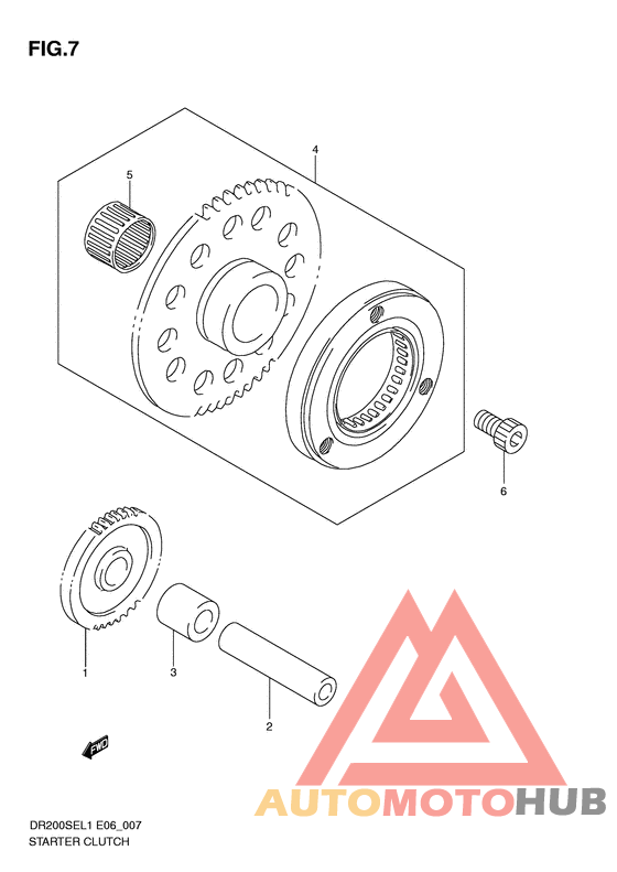 Муфта стартера
