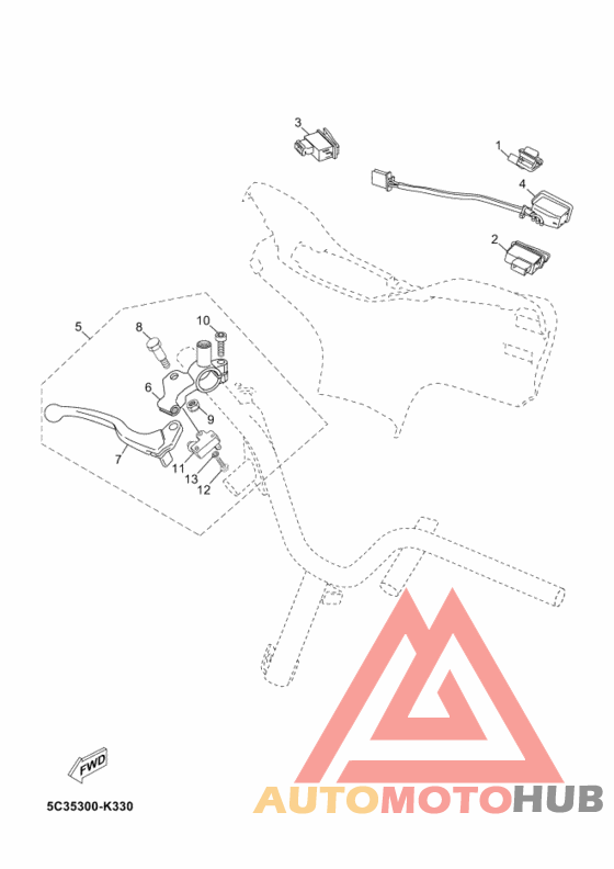 Handle switch & lever