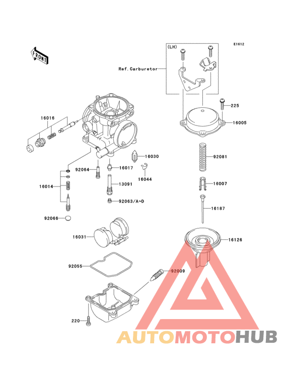 Карбюратор в разборе