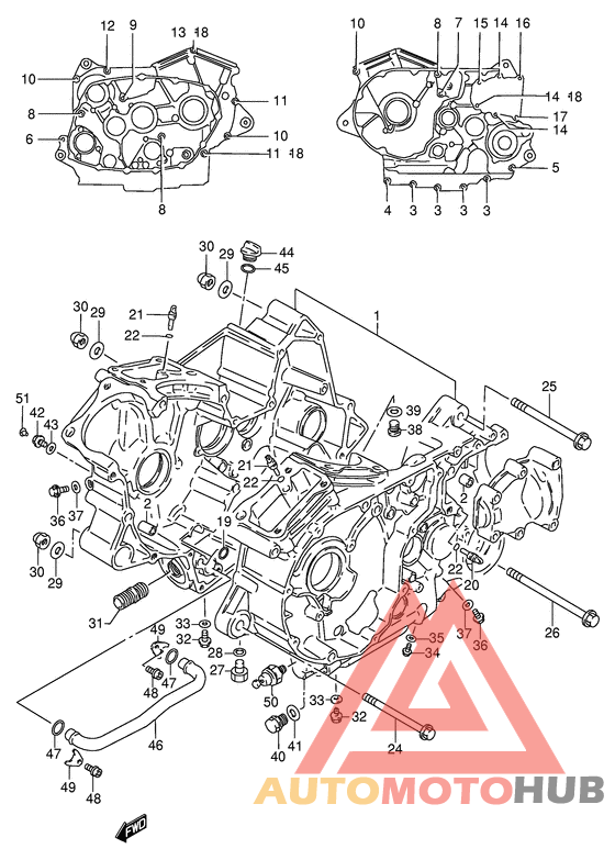 Картер двигателя