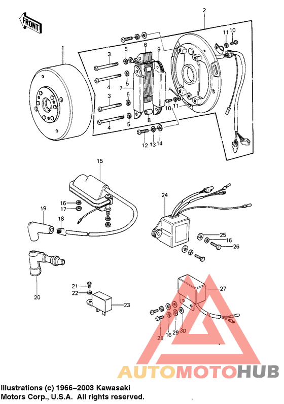 Ignition/generator/regulator