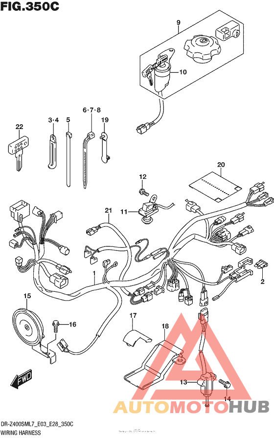 Wiring Harness (Dr-Z400Sml7 E33)