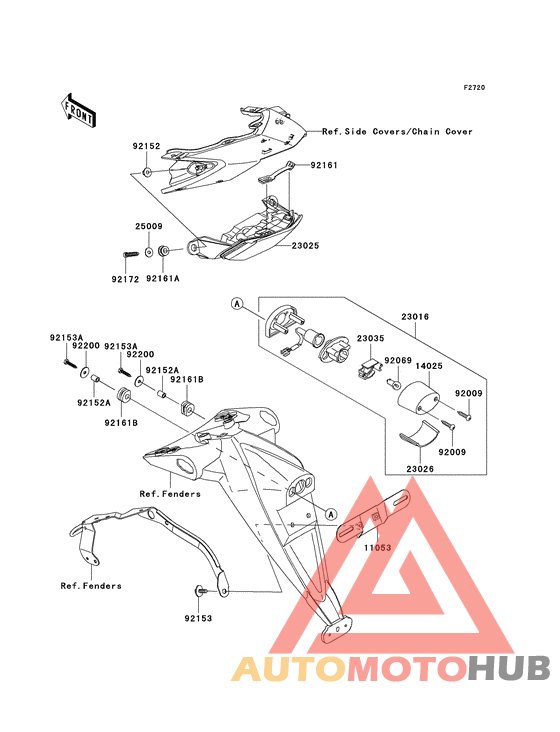 Taillight unit ass`y
