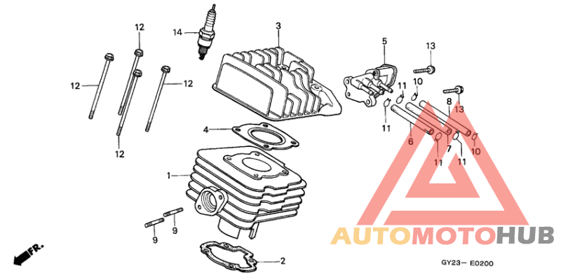 Cylinder/cylinder head
