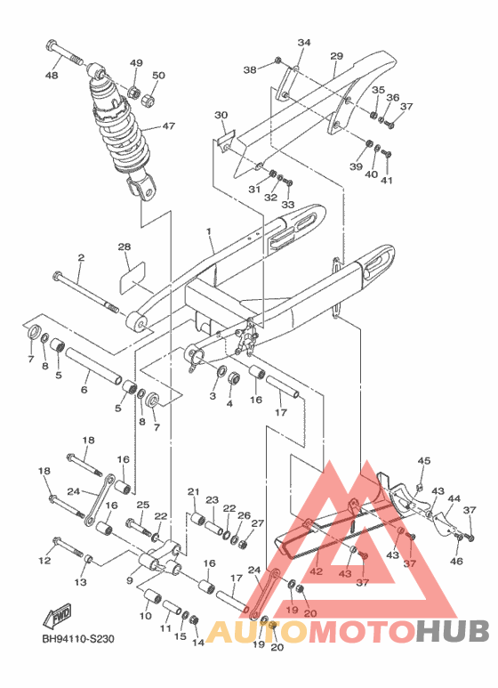 Rear arm & suspension