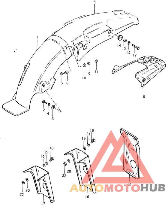 Заднее крыло