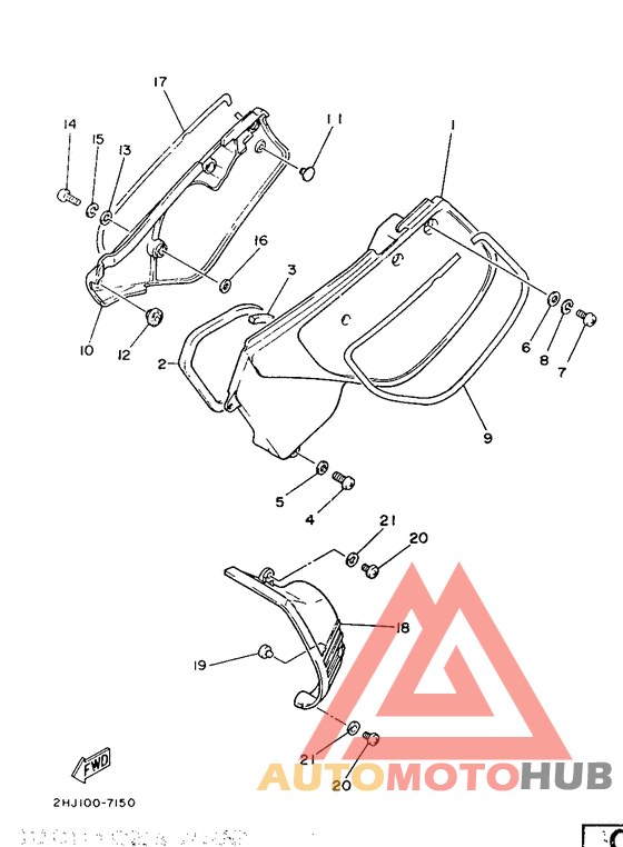 Side cover / oil tank