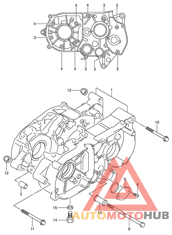 Картер двигателя