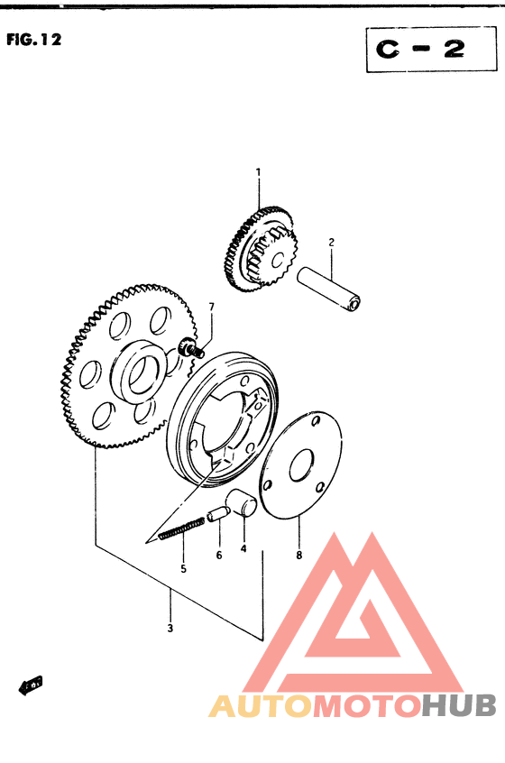 Муфта стартера