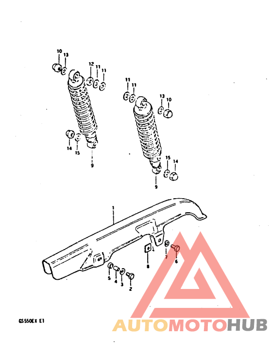 Chain case - shock absorber