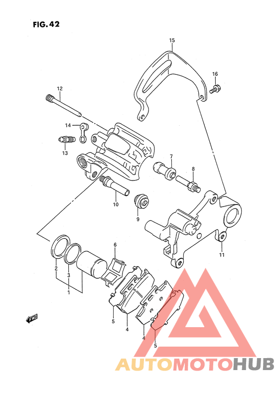 Задний суппортs