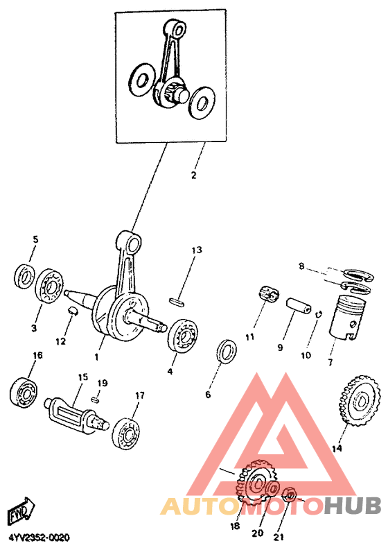 Velebrequin. piston