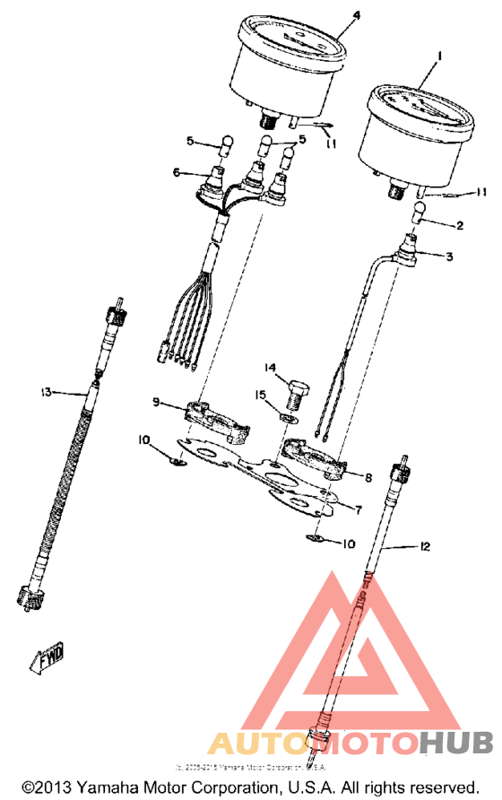 Speedometer & tachometer