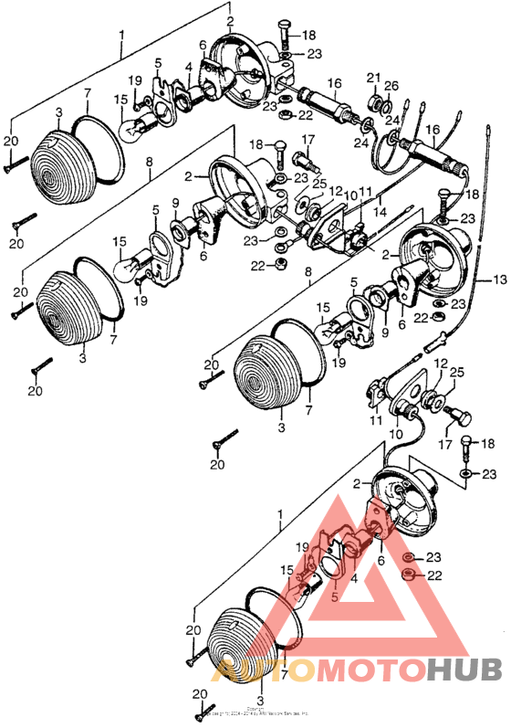 Задний фонарь