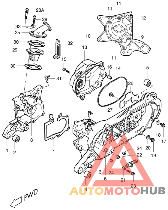 Картер двигателя