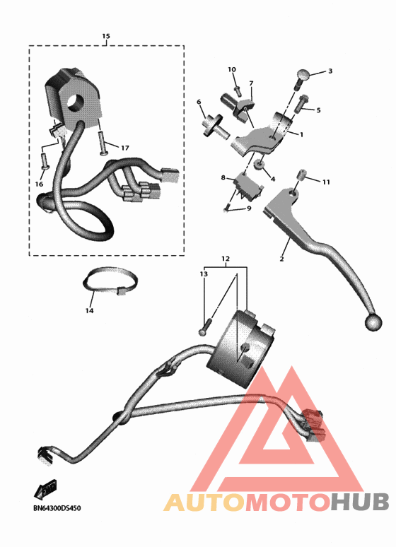 Handle switch & lever