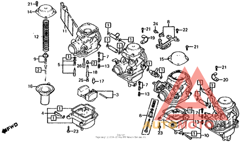 Детали карбюратора