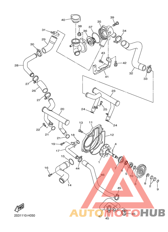 Водяной насос