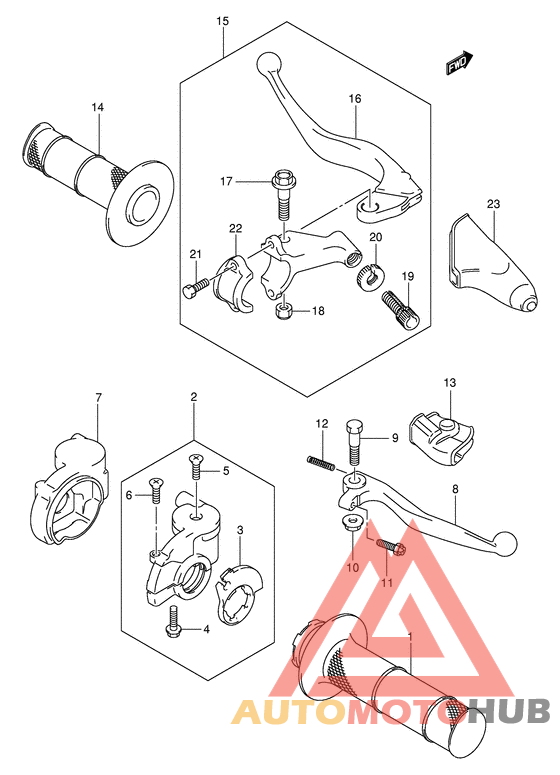 Рулевой рычаг