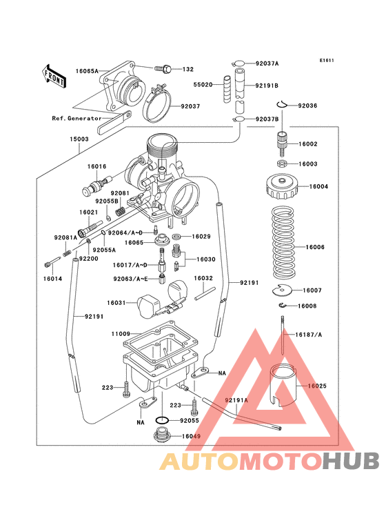 Carburetor assy