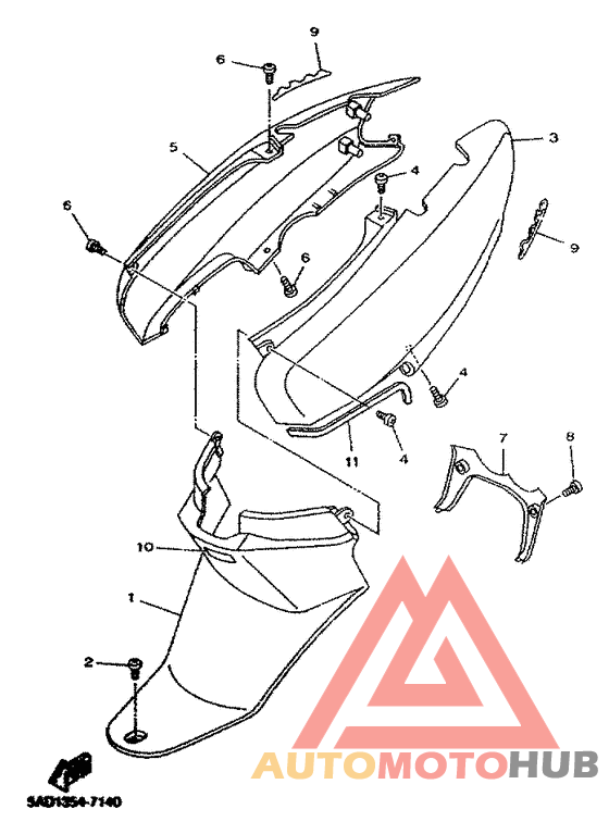 Боковые обтекатели
