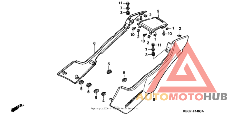 Боковые обтекатели