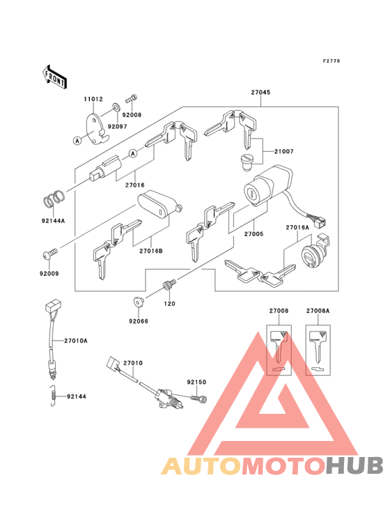 Ignition switch(vn400-c4)
