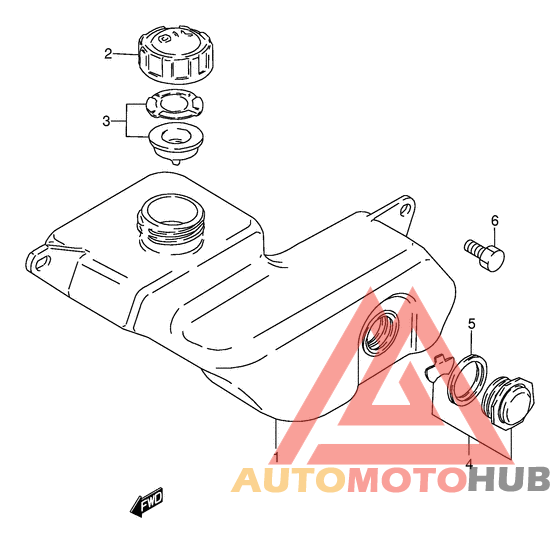 Бак масляный