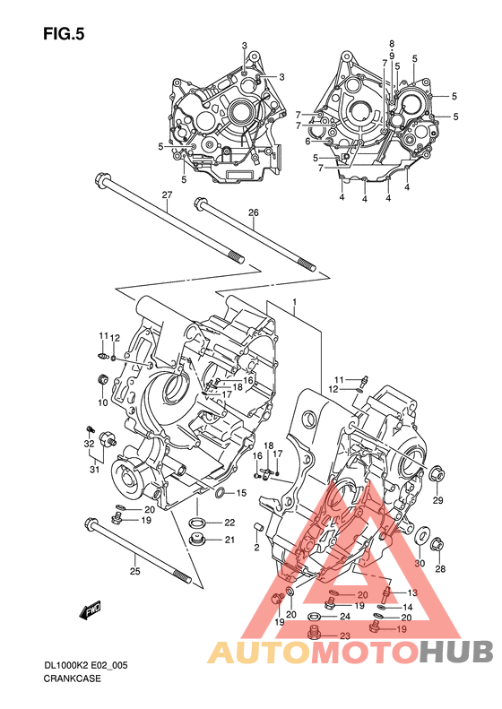 Картер двигателя