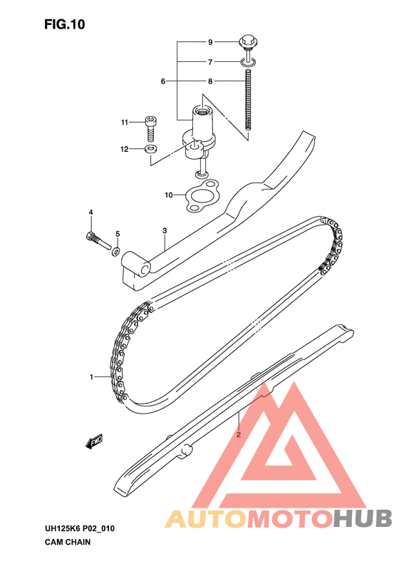 Держатель направляющей