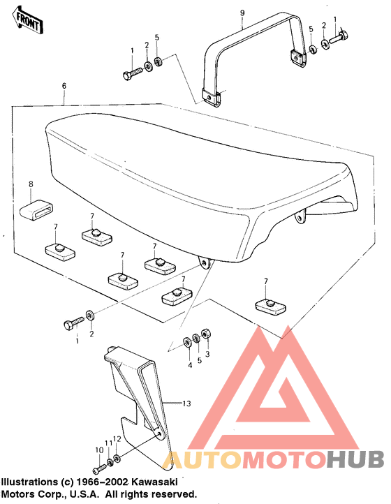 Seat/chain cover