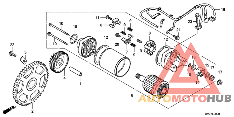 Стартерный мотор