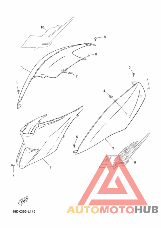 Боковые обтекатели