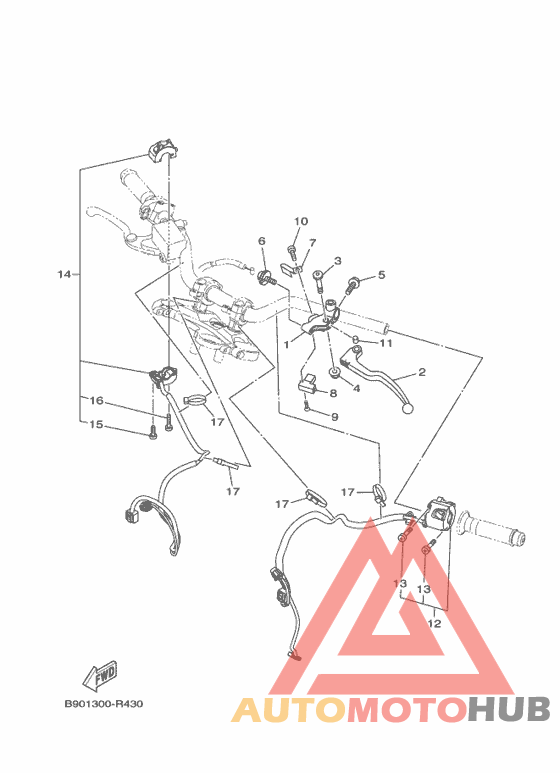 Handle switch & lever