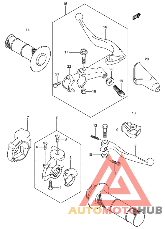 Рулевой рычаг