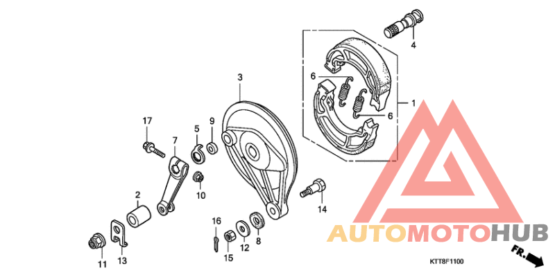 Задний тормоз