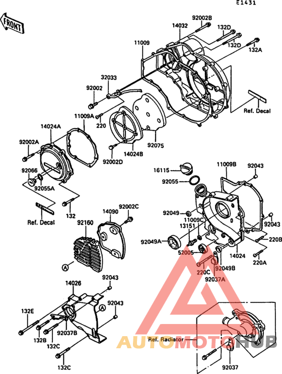 Engine cover(1/2)