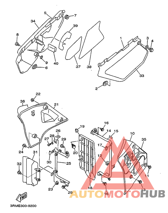 Боковые обтекатели