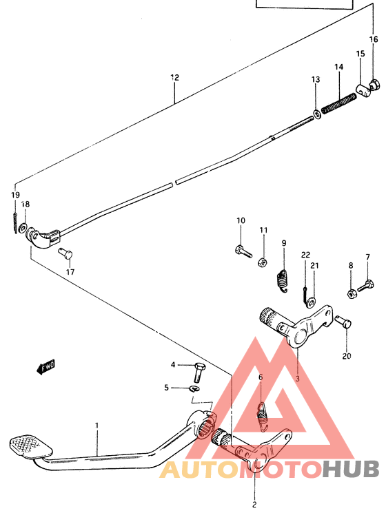 Передний суппорт