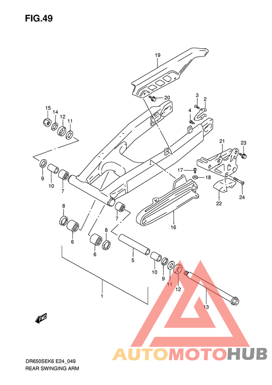 Маятник задний