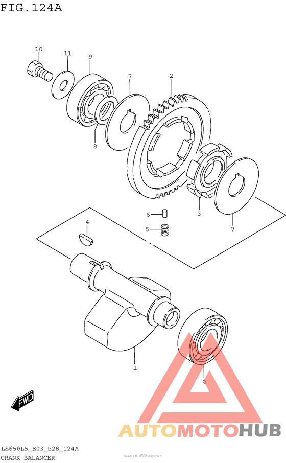 Балансир кривошипа
