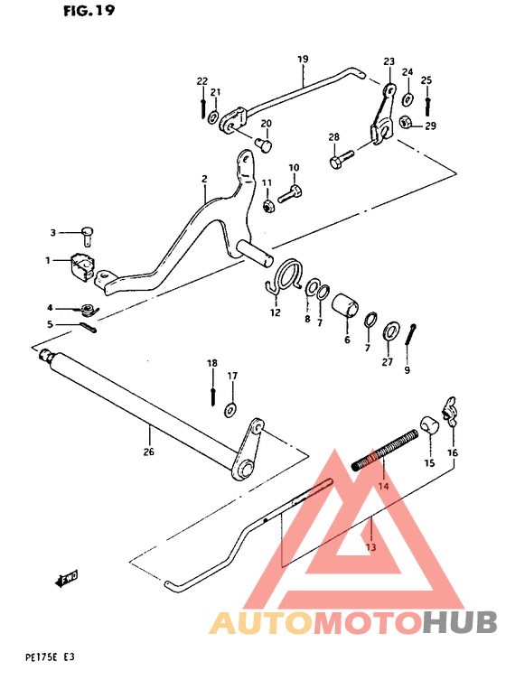 Передний суппорт