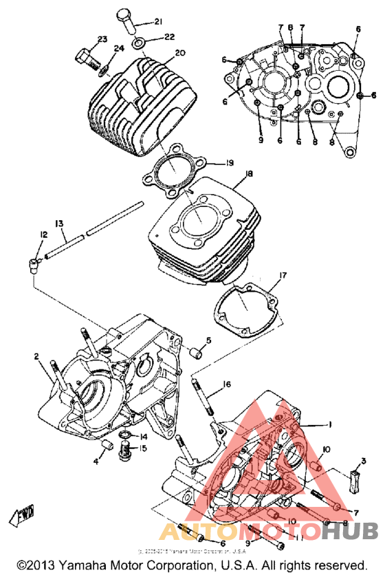 Картер двигателя