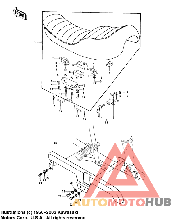 Seat/chain cover