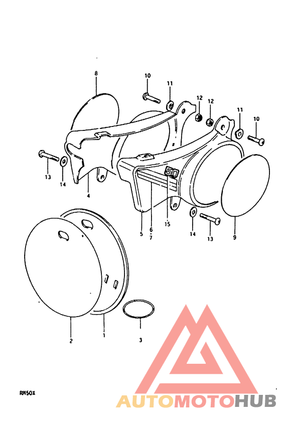 Обтекатель задний